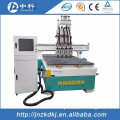 Best high speed wood cnc router 4 spindles pneumatic carving machine